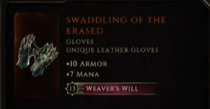 swaddling of the erased